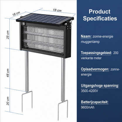 Solar Insectenlamp voor Buiten
