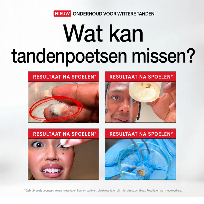 Bleek Mondwater voor Aanslag & Frisse Adem