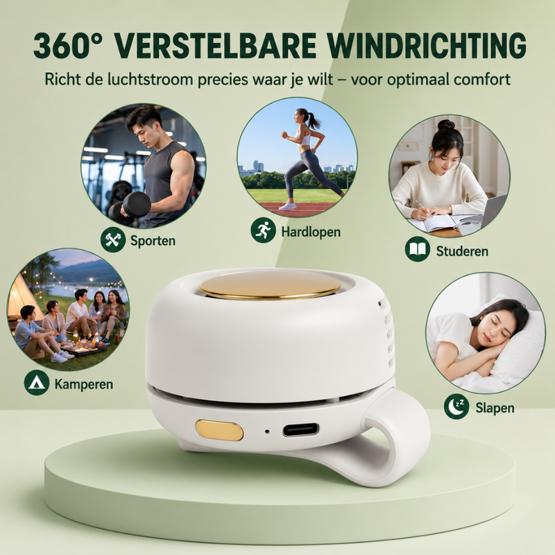 Stille Mini Ventilator