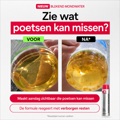 Bleek Mondwater voor Aanslag & Frisse Adem